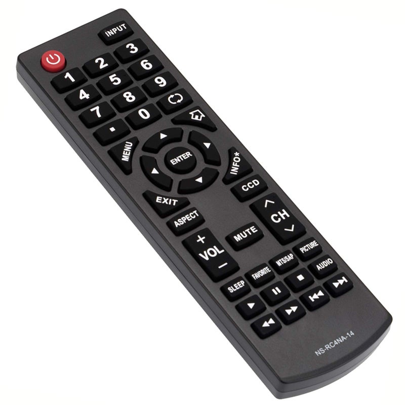 PERFASCIN New NS-RC4NA-14 Remote Control fit for Insignia TV NS-28ED200NA14 NS-50D400NA14 NS-19ED200NA14 NS-55E4400A14 NS-58E4400A14 NS-24E400NA14 NS-60E4400A14 NS-65E4400A14 NS-50L440NA14 NS-46D400NA14 - Image 3